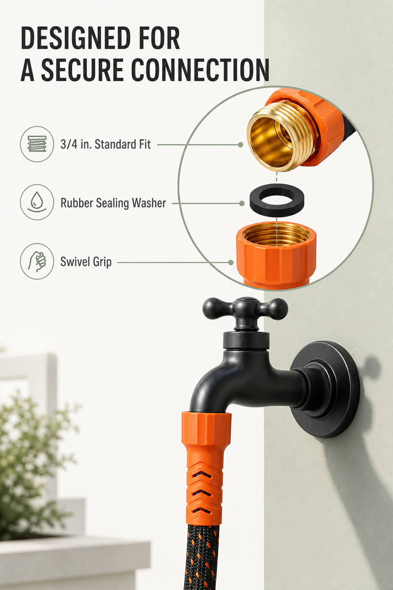 Garden Hose Fittings Explained: Threads, Washers, Tape and Quick-Connects