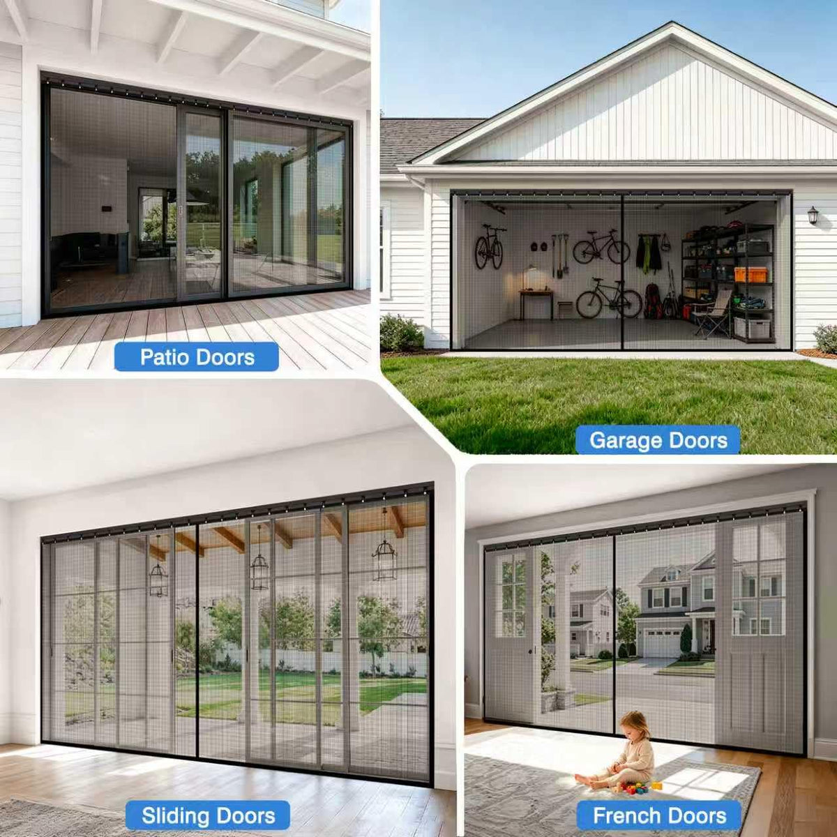 Screen Doors for Patios & Porches (Not Just Garages)