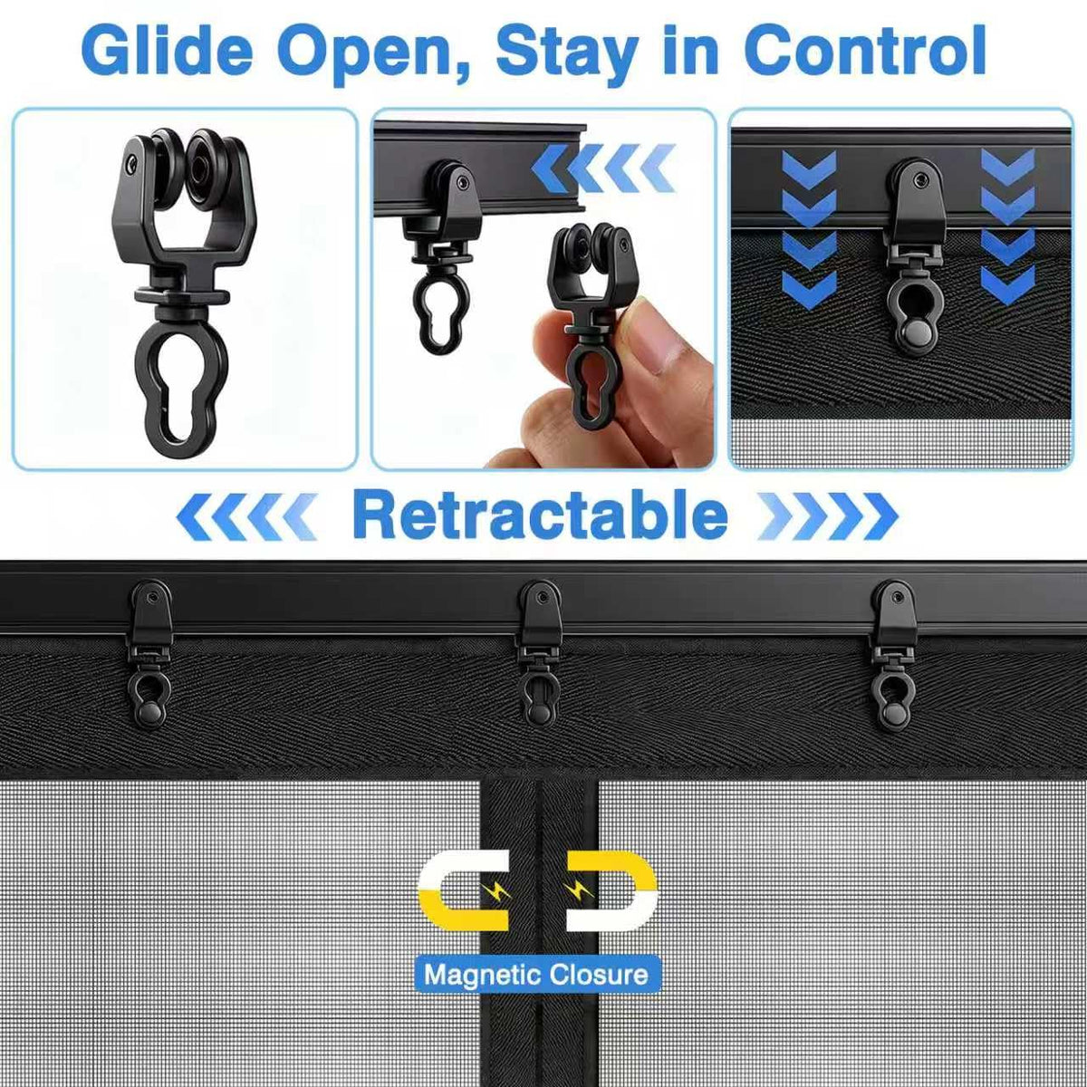 Sliding Garage Door Screen | Fiberglass, Bug-Proof & Fire-Resistant Screen