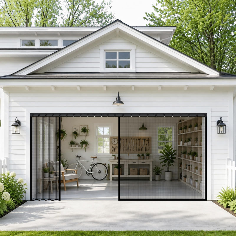 Does a Garage Screen Door Keep Rain Out? (What It Does and Doesn't)