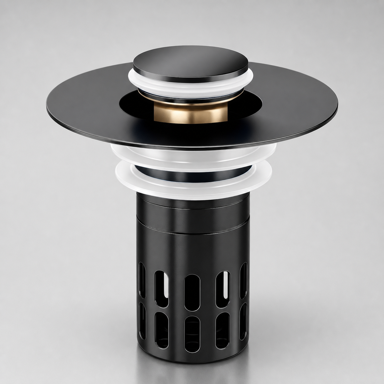 Sink Drain · Brushed Nickel / 1 Pack