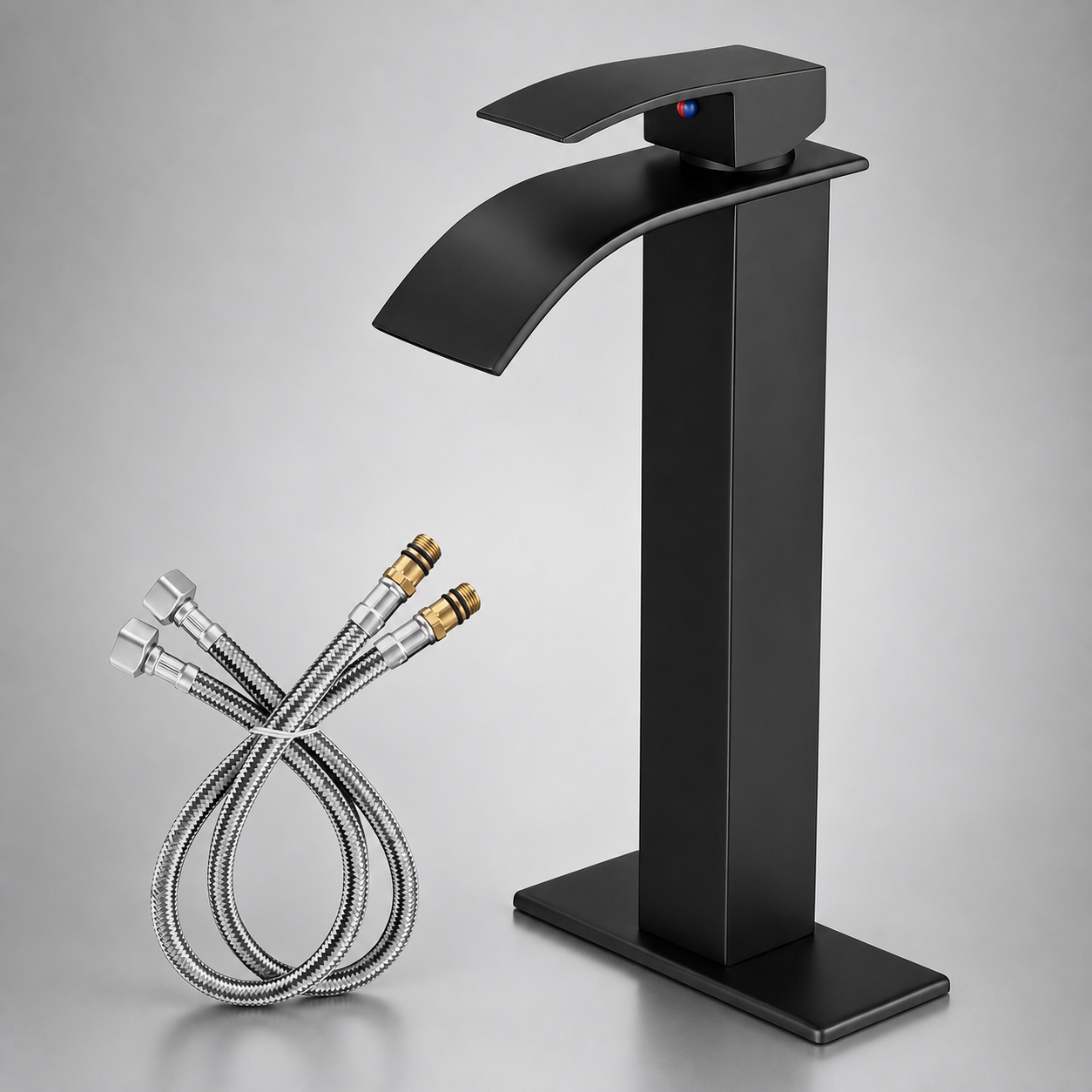 Waterfall Faucet · Tall Height 12" Statement Design