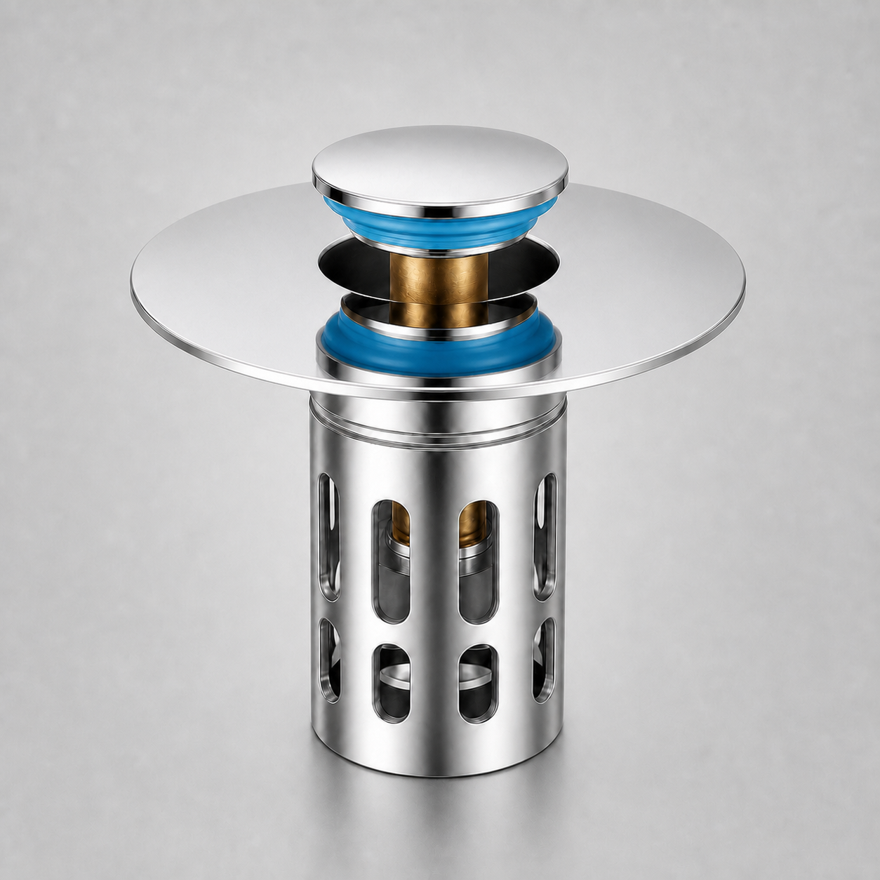 Sink Drain · Chrome / 1 Pack